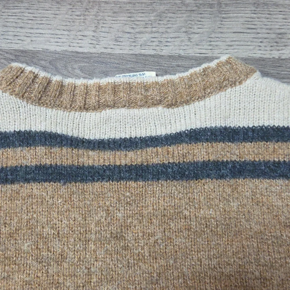 Saturdays In California Vintage 15% Shetland Wool Sweater Size XL - Picture 8 of 8